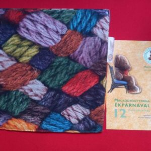 Mackógyógytorna Ékpárna - kicsi - kötés mintás